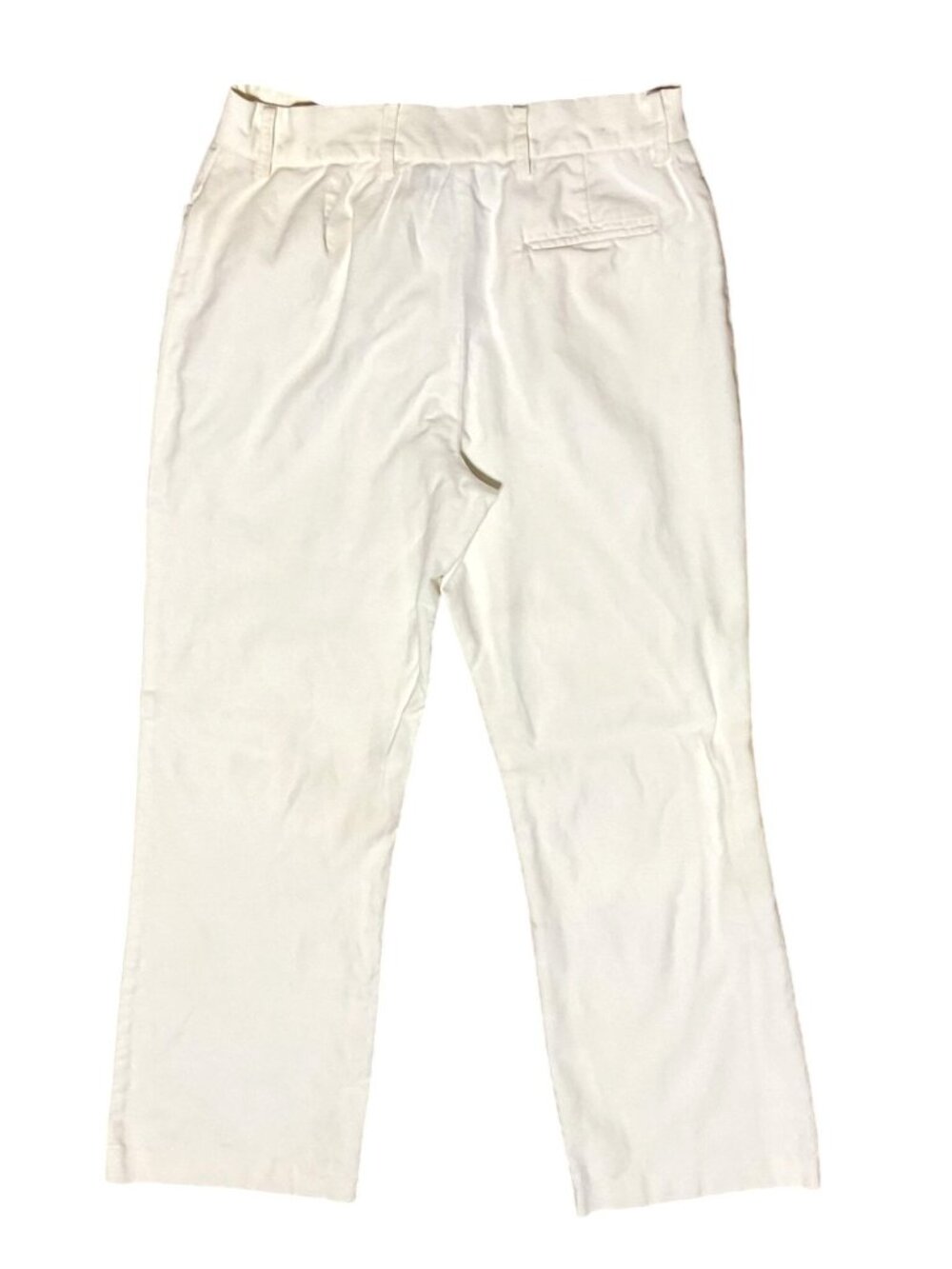 Nine West Wide Leg Flared Pants Trousers Sz 6 White Pockets Dressy Sailor Womens - Picture 4 of 4